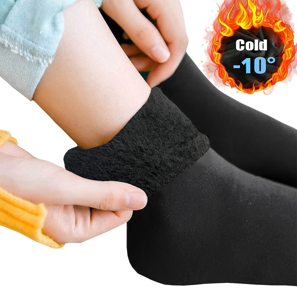 Chaussettes thermo noires Femme