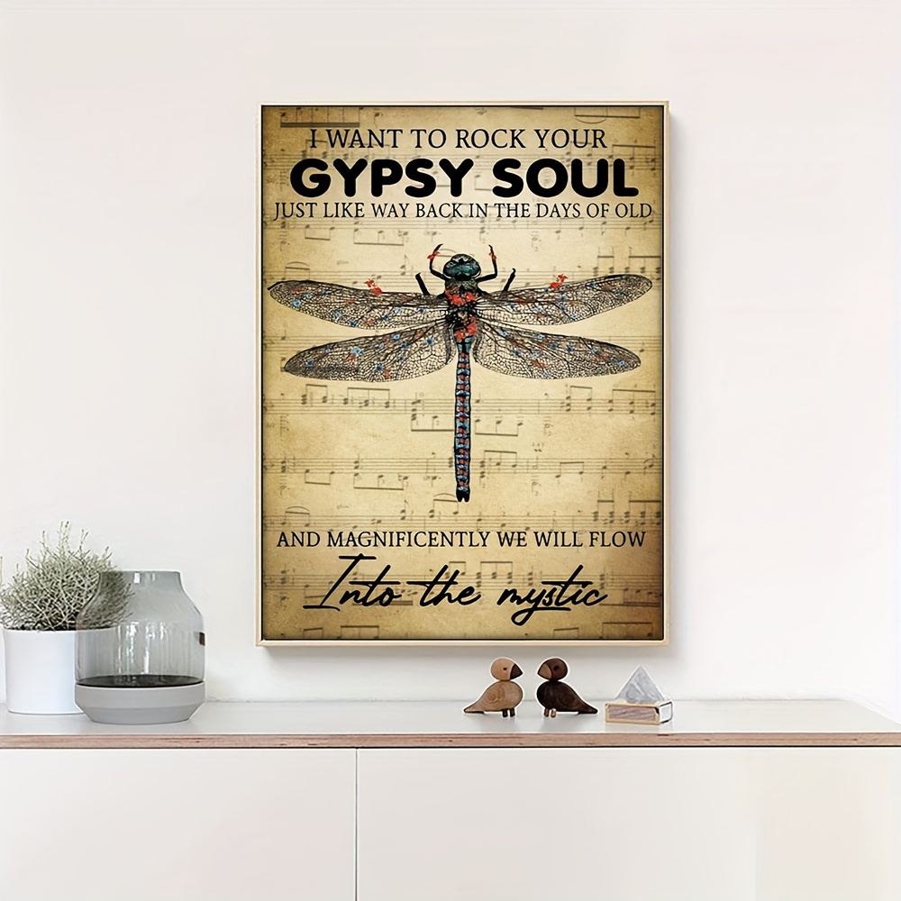 Dragonfly I Want To Rock You Gypsy Soul Into The Mystic Art - Temu Italy