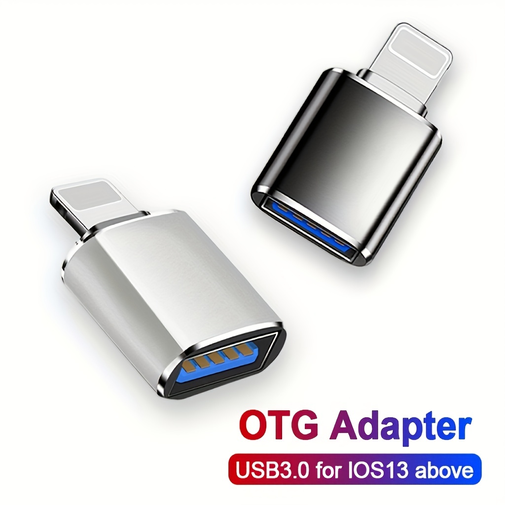 Adaptateur USB C vers USB, 4 Pack Adaptateur USB C Femelle vers USB Mâle,  Adaptateur USB C vers USB 3.0 Type C Compatible avec iPhone 14/13/12/11/X