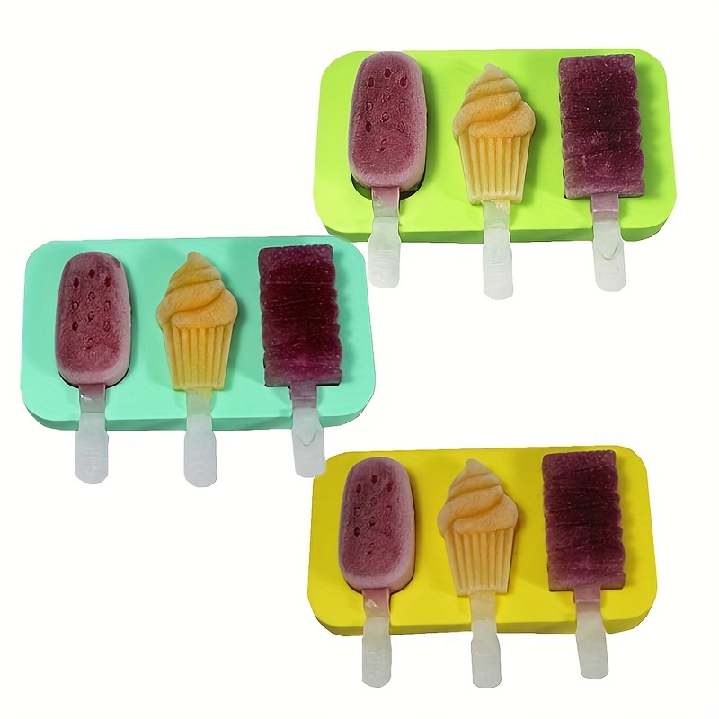 Silicone Popsicle Molds For Cake Pop Small 4 Cavities Bpa - Temu