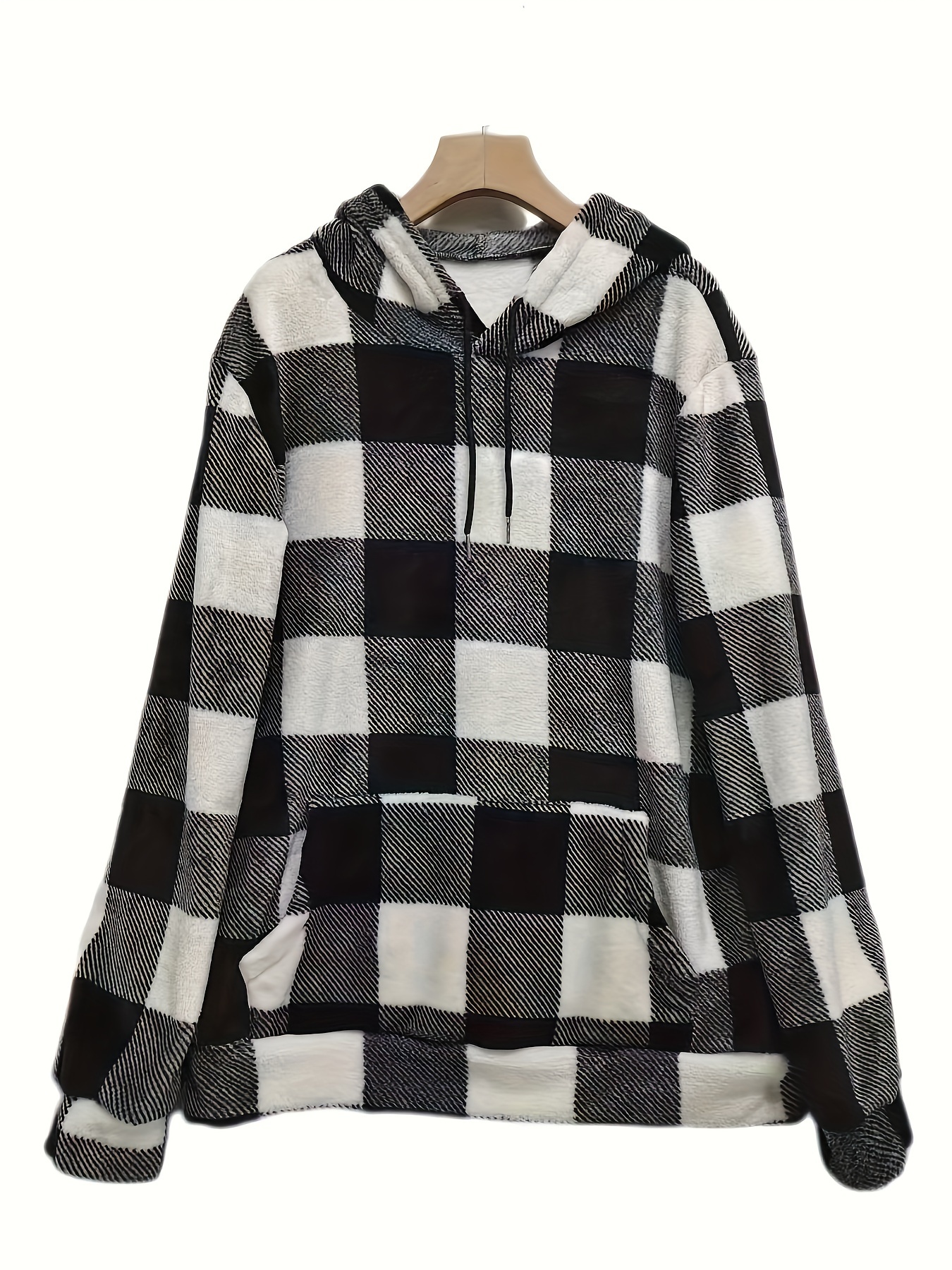 Mans Plaid Hoodie - Temu