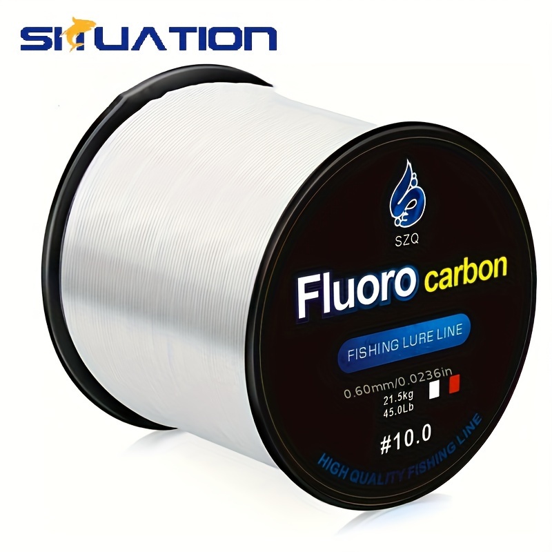 Fluorocarbon Fishing Line Strong Nylon Carbon Fiber Leader - Temu Bulgaria