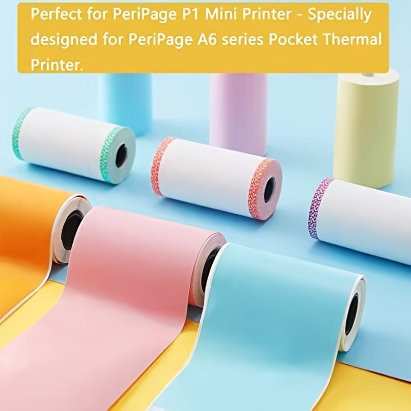 Mini impresora térmica cuadrada presentación/color al azar en