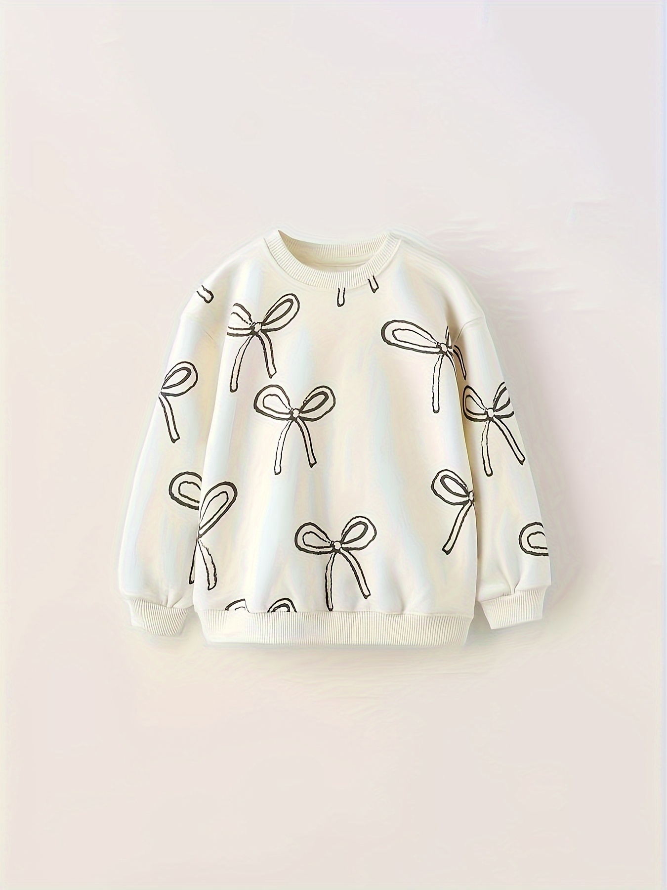 Trendiges Süßes Monster-Print-Sweatshirt Für Mädchen – Lässiges Langarmshirt  Mit Stretch-Stoff Für Bequemes Tragen Im Herbst/Winter - Temu Germany