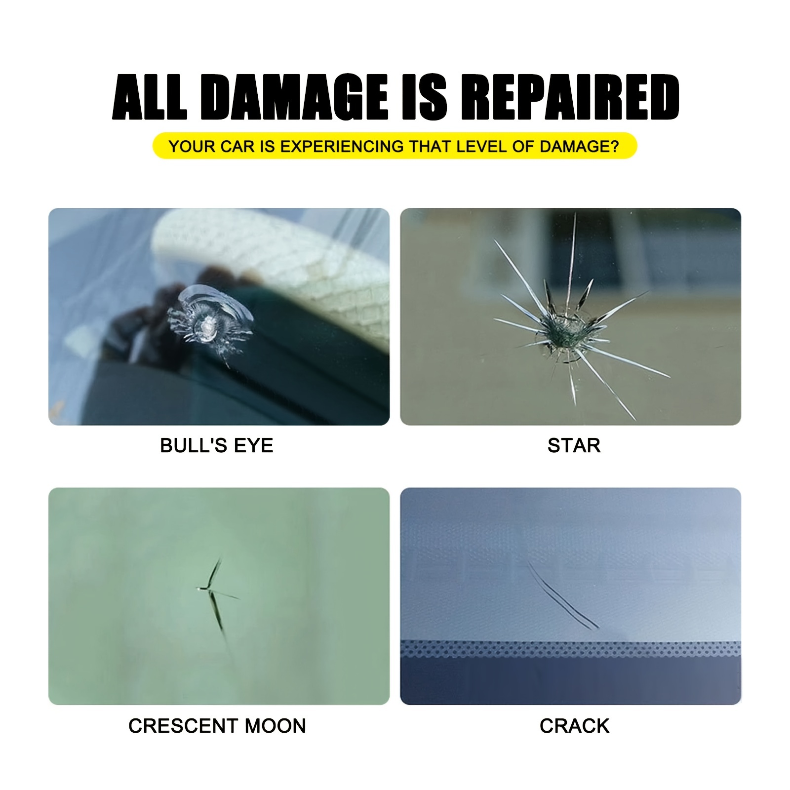 Auto Glass Repair Glue Windshield Crack Adhesive