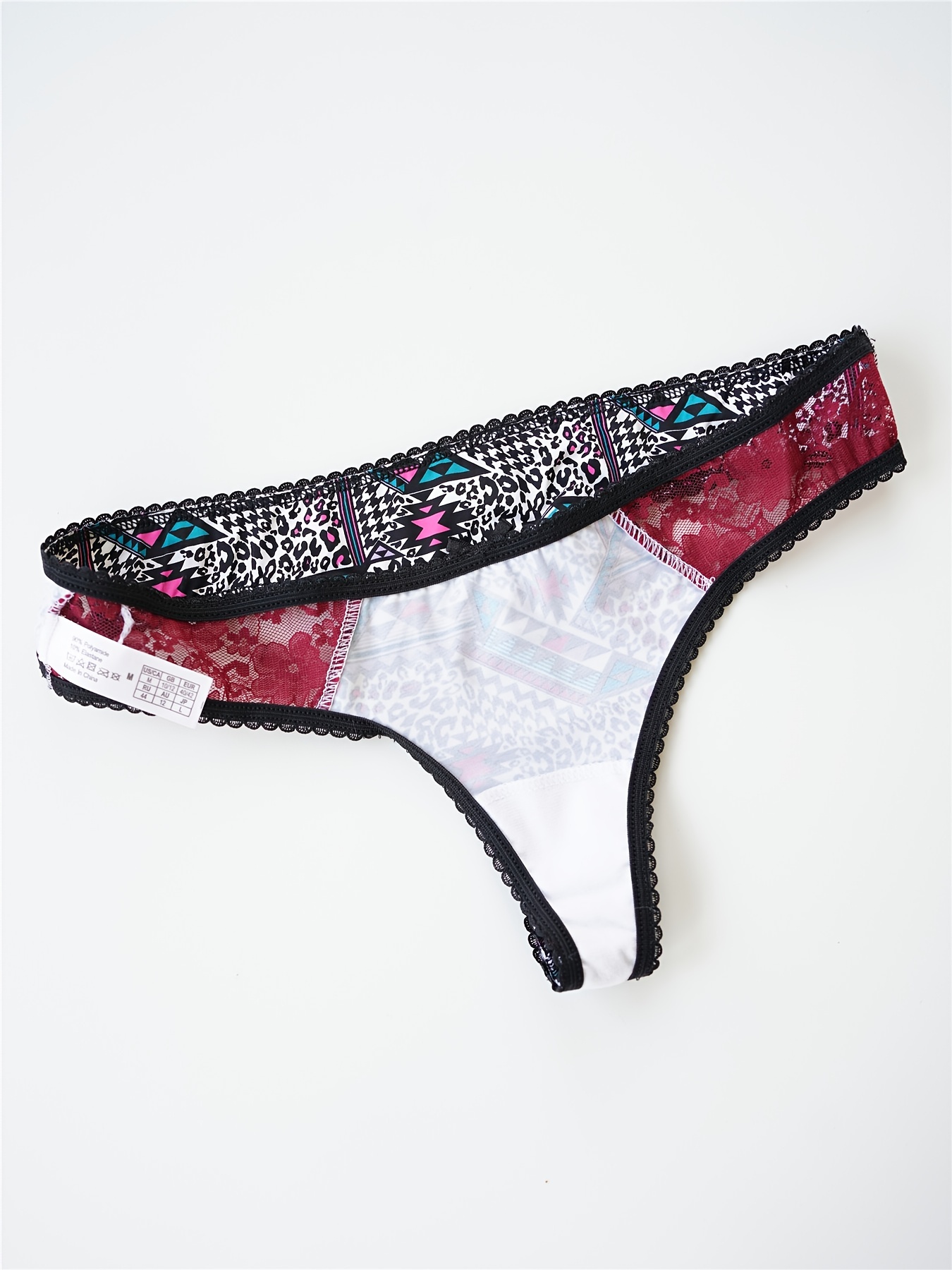 Halloween Graphic Print Thongs Comfy Breathable Lace - Temu Canada
