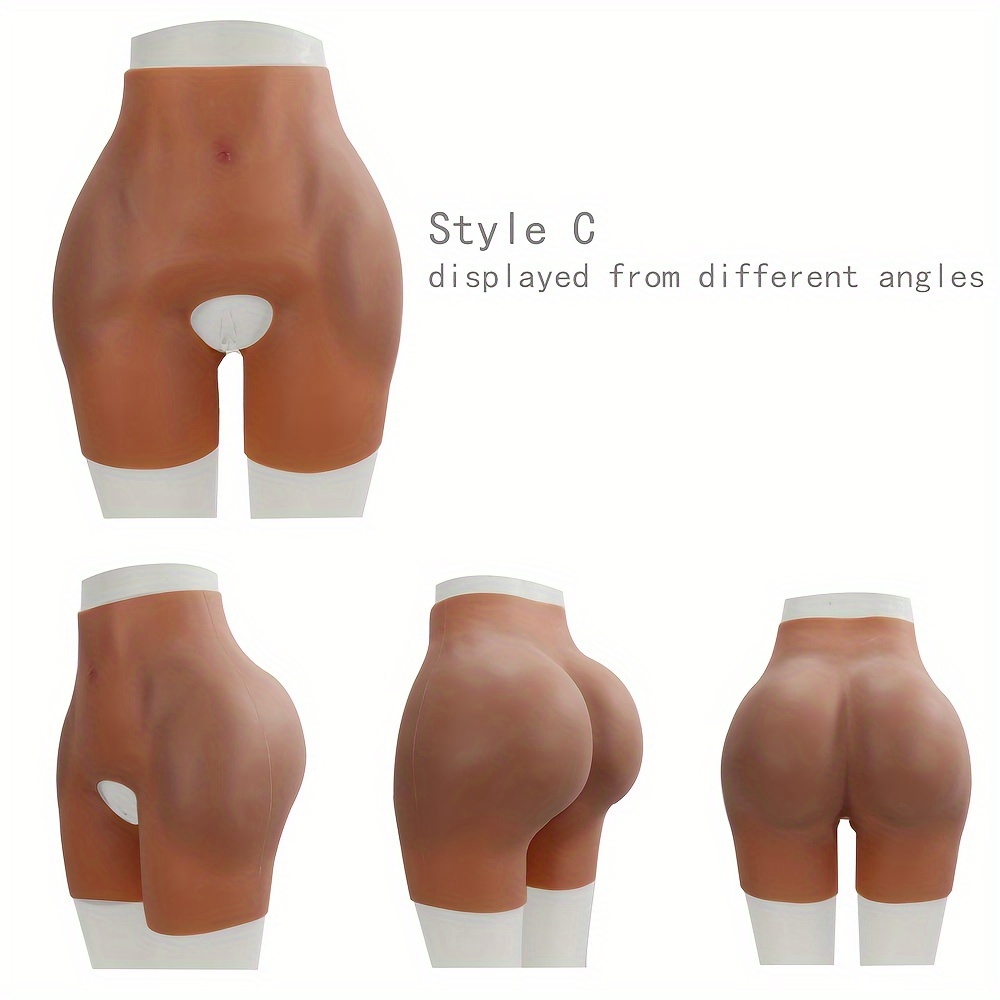 2-Piece Abdominal Pants-Hip and Hip Leggings-Fake Butt-Lifting