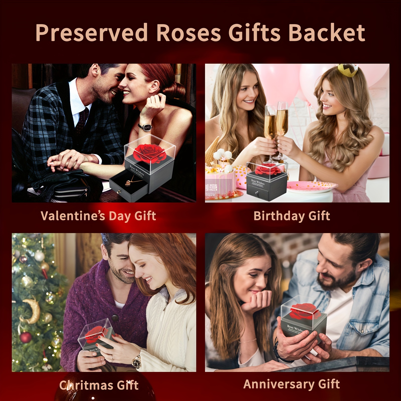 Birthday Gifts for Women, Valentines Day Gifts for Her Girlfriend