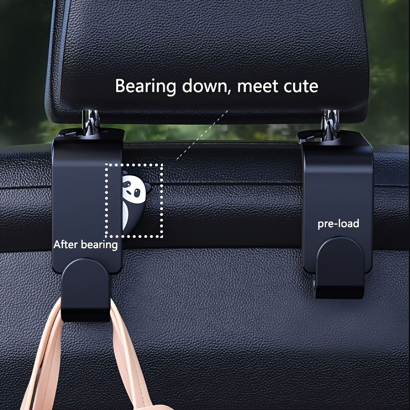 Neue Autositz Versteckte Schwerkraft Haken Kreative Cartoon Spaß