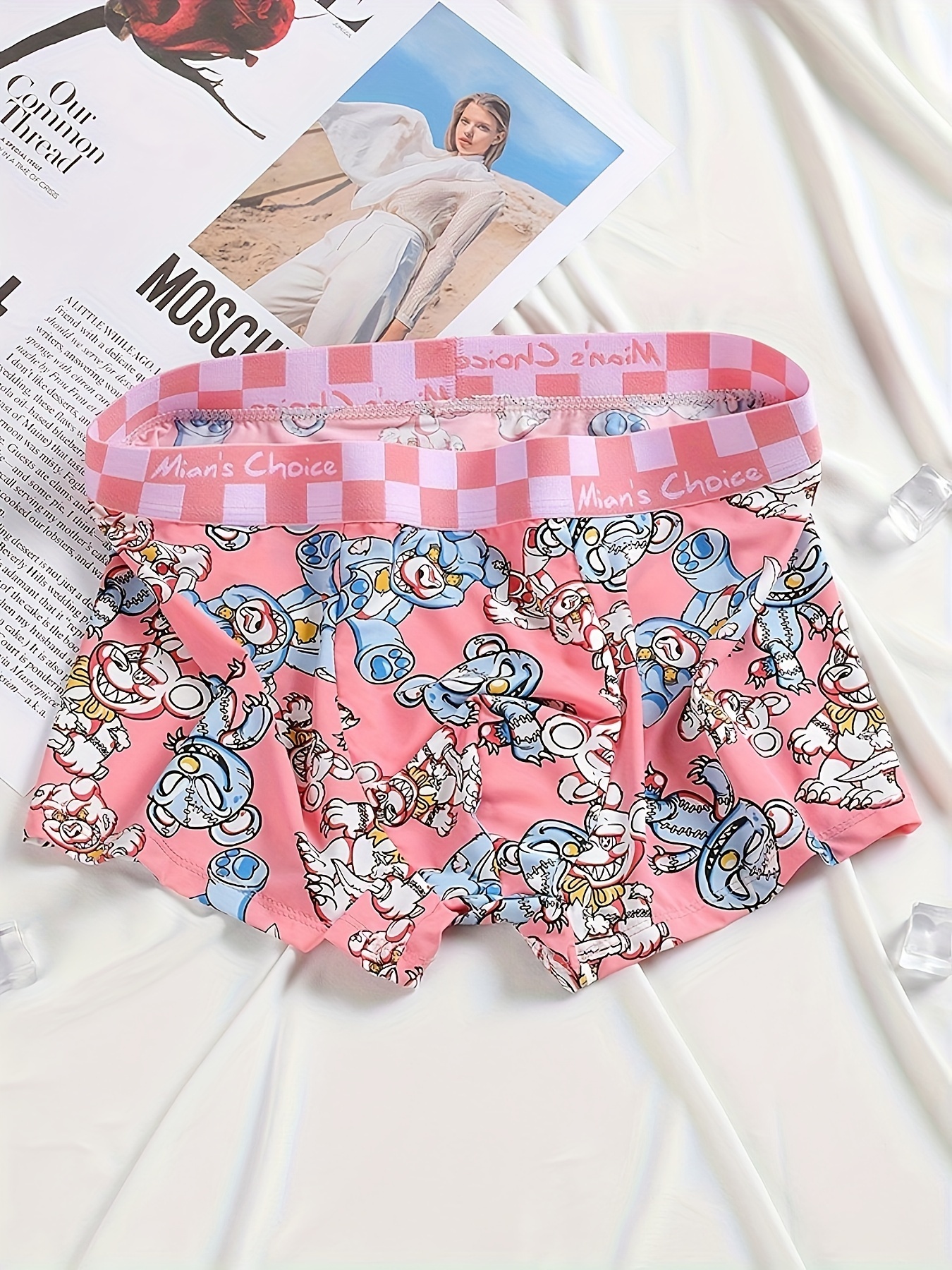 Hello Kitty Cartoon Anime Cute Cat Pink Men's Swim Trunks Boxer Swim Briefs  Quick Dry Boxer Shorts Swimwear-L : : Clothing, Shoes & Accessories