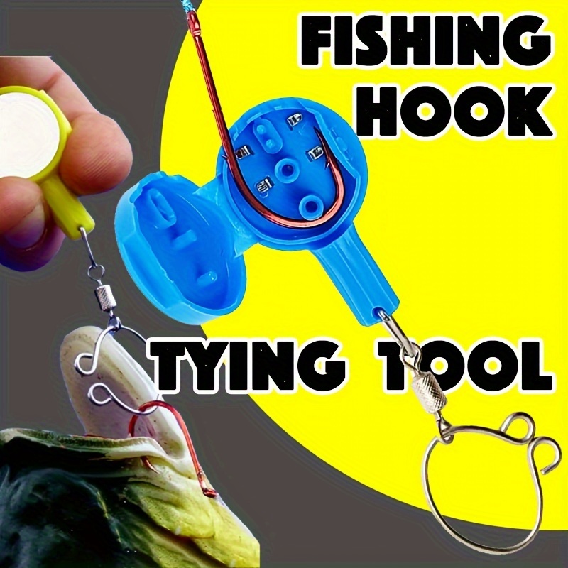  SAMSFX Tape Measure Fishing Retractors and Fly Fishing Knot  Tying Tool Combo : Sports & Outdoors