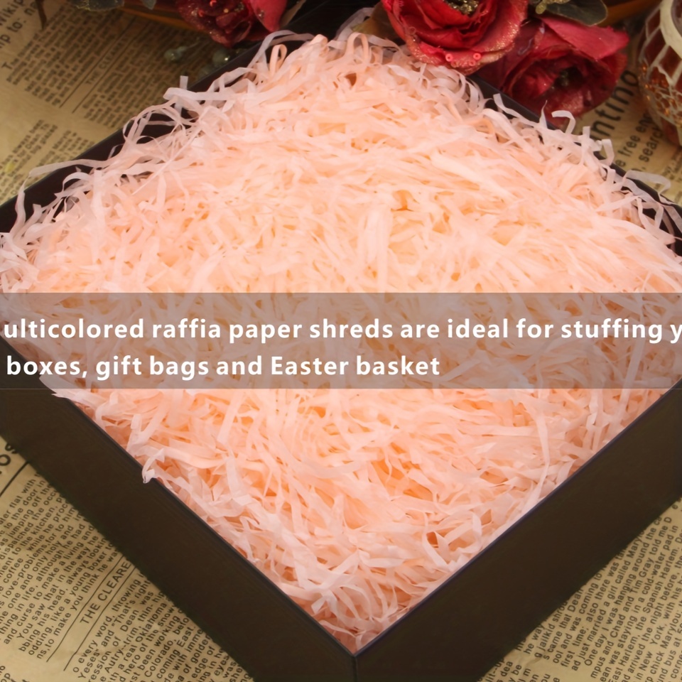 Paper Shred Filler For Gift Wrapping Basket - Temu