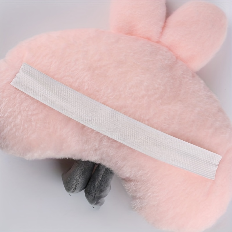 Car Cartoon Rabbit Headrest Plush Neck Pillow