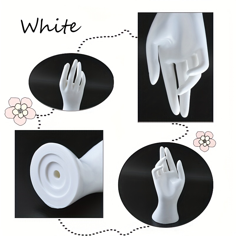 Plastic Female Mannequin Hand Model Store Glove Display Organizer Stand