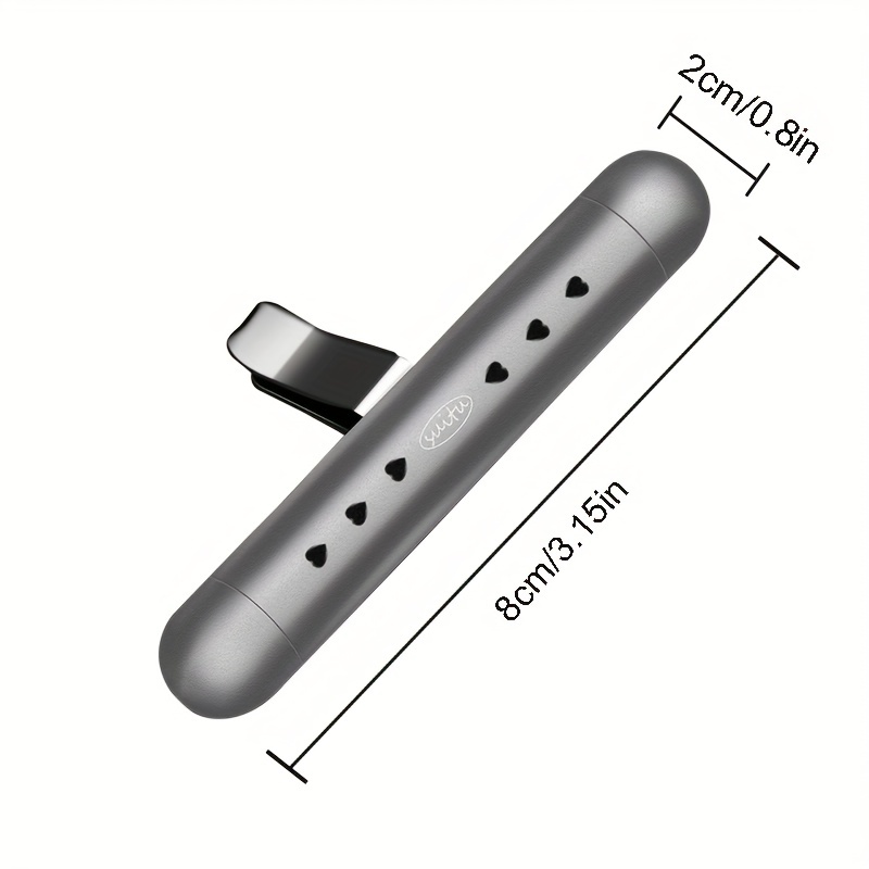 Désodorisants de voiture avec clips d'aération, sortie cylindrique