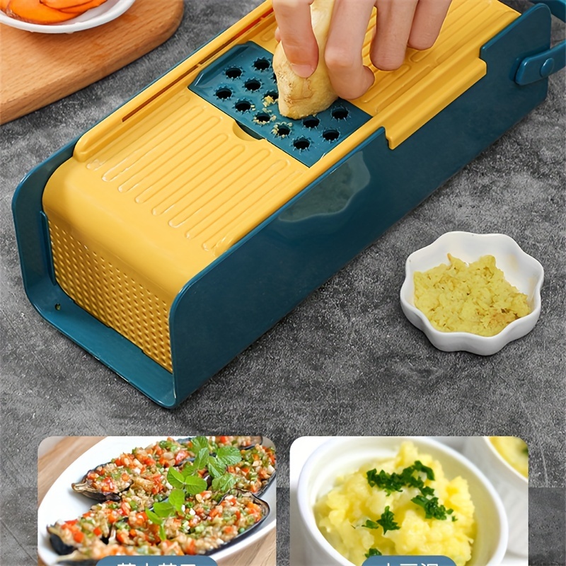 Vegetable Slicer, Multifunctional Fruit Slicer, Manual Food Grater,  Vegetable Grater, Cutter With Handle, Potato Grater, Household Potato  Shredders With 4 Blades, Kitchen Stuff, Kitchen Gadgets - Temu