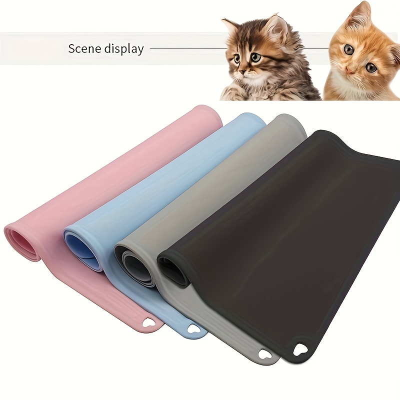 Anti-slip pet feeding mat waterproof cat feeding placemat – PAWOOF