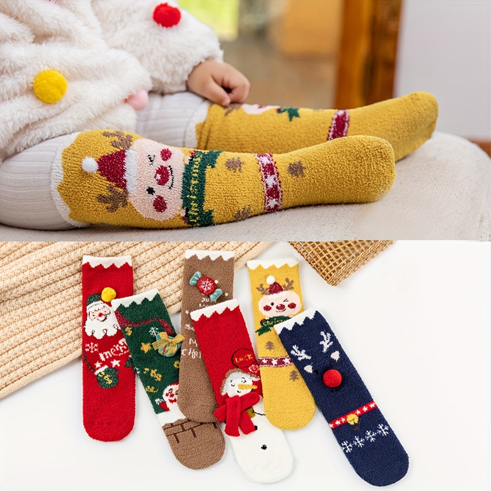 Autumn Winter Children's Stockings Children Knee High Socks Girls School  Socks for Girls Striped Children's Socks