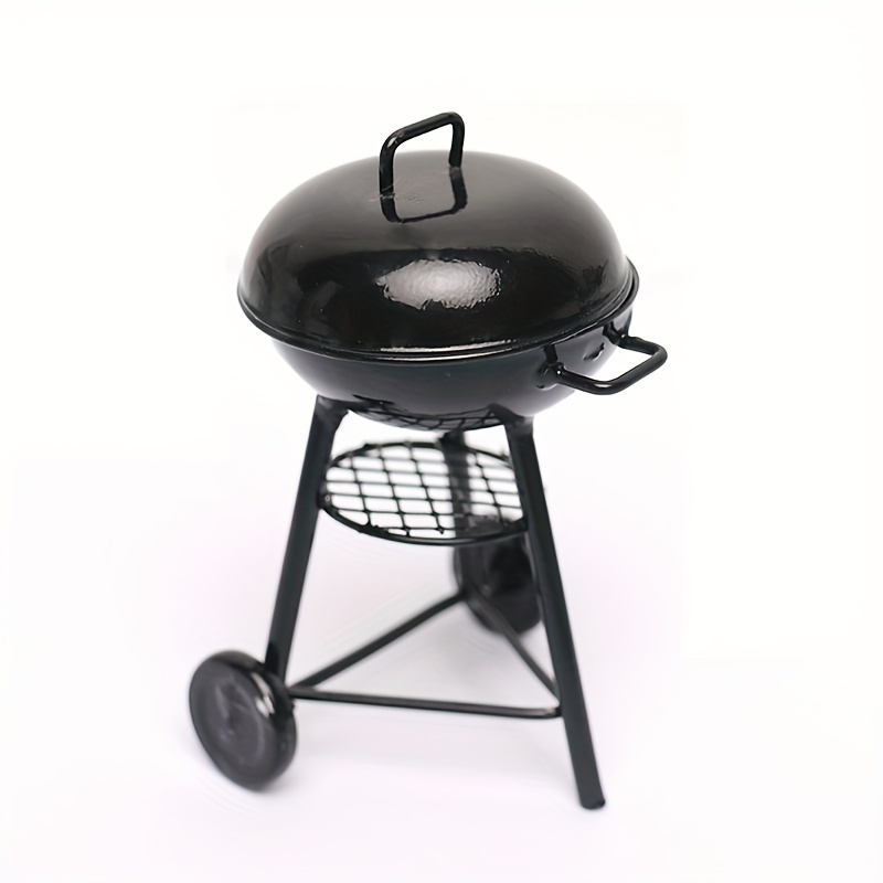 Miniature Simulated Black Barbecue Small Oven Dollhouse Toy, Miniature  House Mini Cooking Appliances Outdoor Grill, Mini Kitchen Cookware Mini  Kitchen Playing Prop - Temu