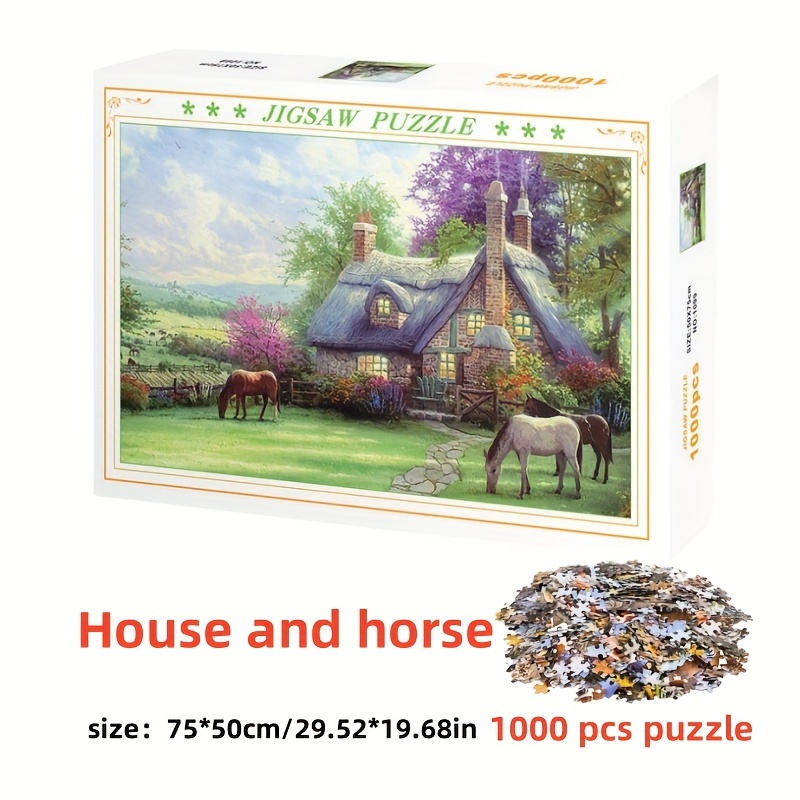 1000 Pezzi Di Puzzle Per Adulti Dolce Casa - Temu Italy