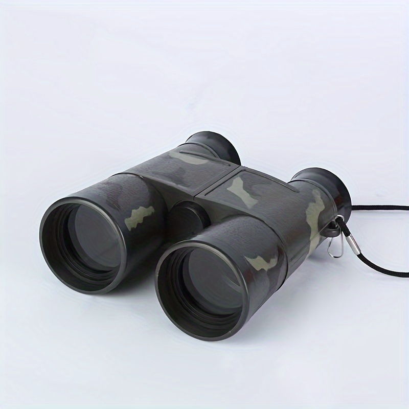 Prismáticos para niños, 8 x 21 de óptica real, mini prismáticos compactos  para niños con correa para el cuello, binoculares infantiles impermeables