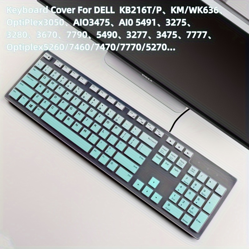 Protection de clavier ultra fine en TPU pour Dell Inspiron 15 5515 5510  5518, Dell Inspiron 16 7610, Dell Latitude 3520