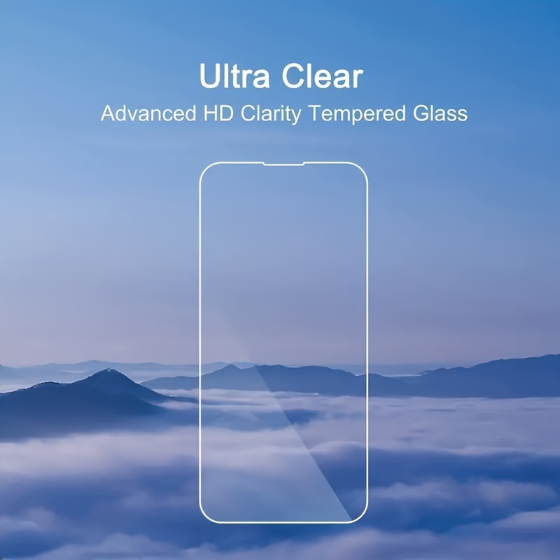 3pcs High Quality Tempered Glass for iPhone 11/12/13/14 Pro Max Mini Screen Protectors for iPhone 14 Pro XS Max 6 6s 7 8 Plus XR X Glass Premium Tempered Glass Screen Protector for iPhone - 3pcs, 9H Anti-Fingerprint Film