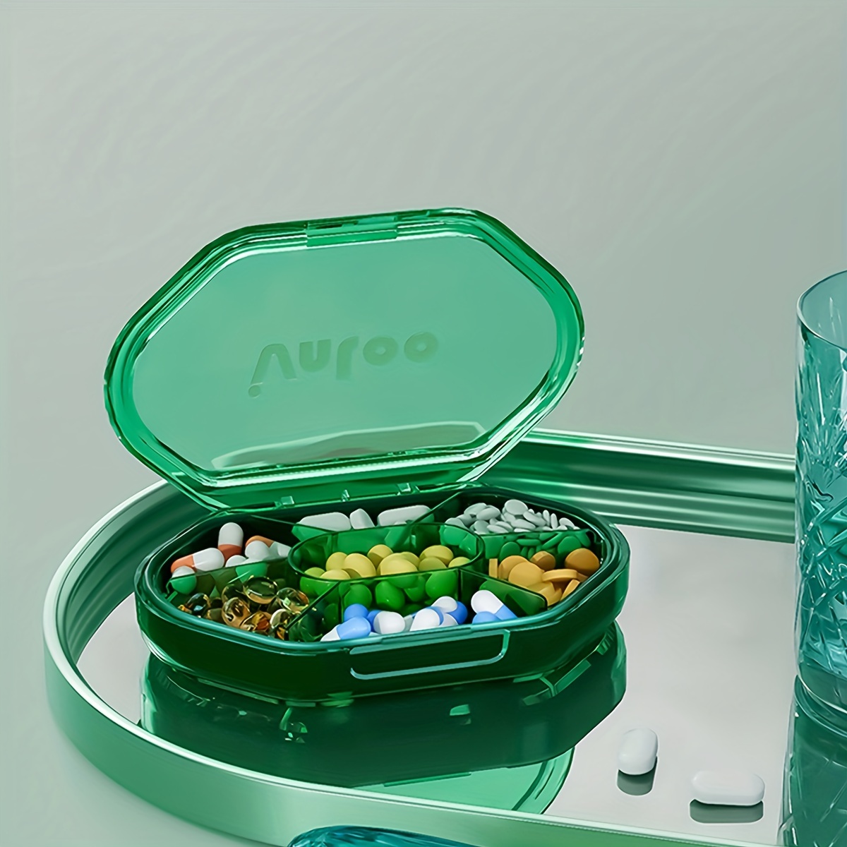 Travel Pill Organizer Moisture proof Small Pill Box For - Temu