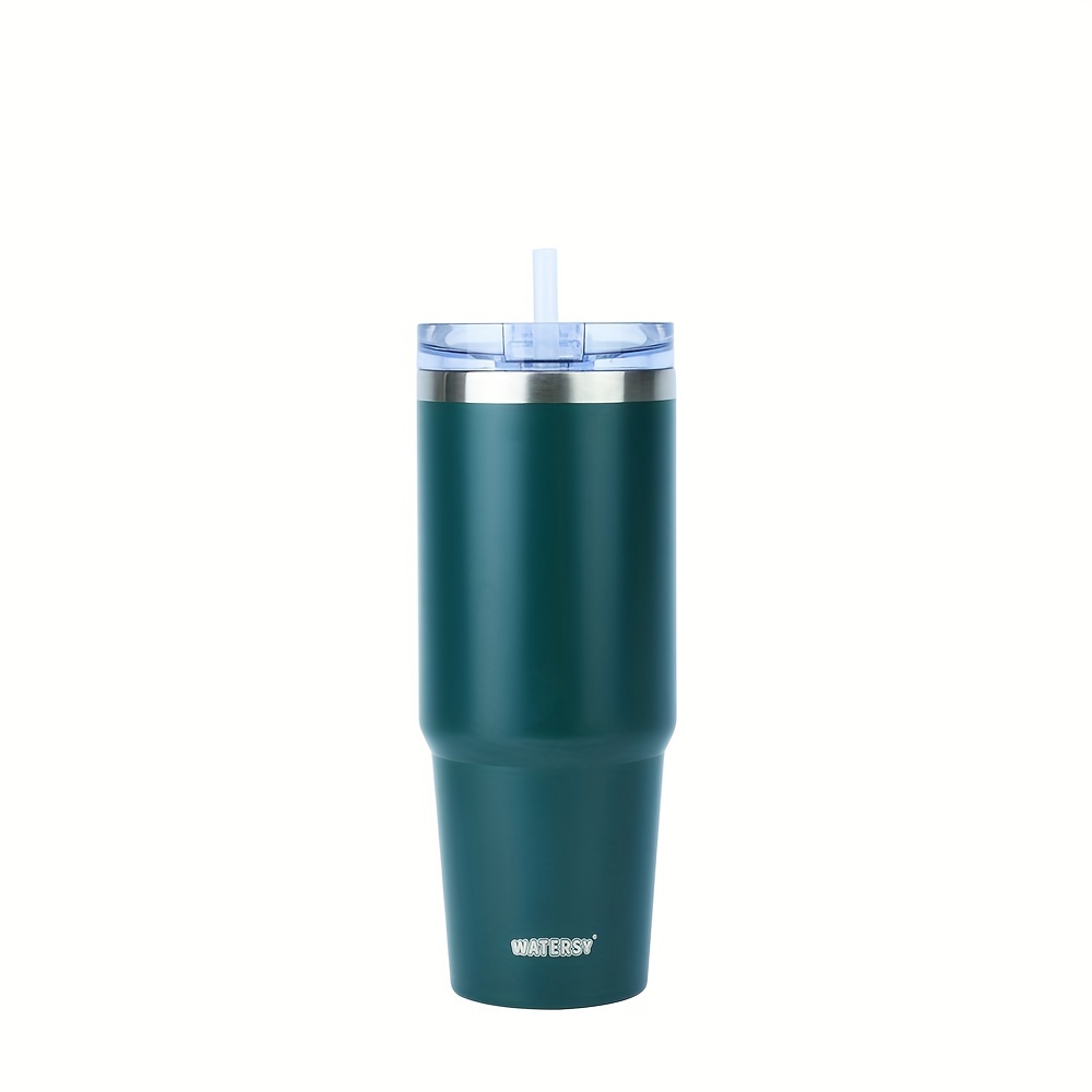 Tumbler with Lids 30 Oz Leak-Proof Straw Vacuum Stainless Travel