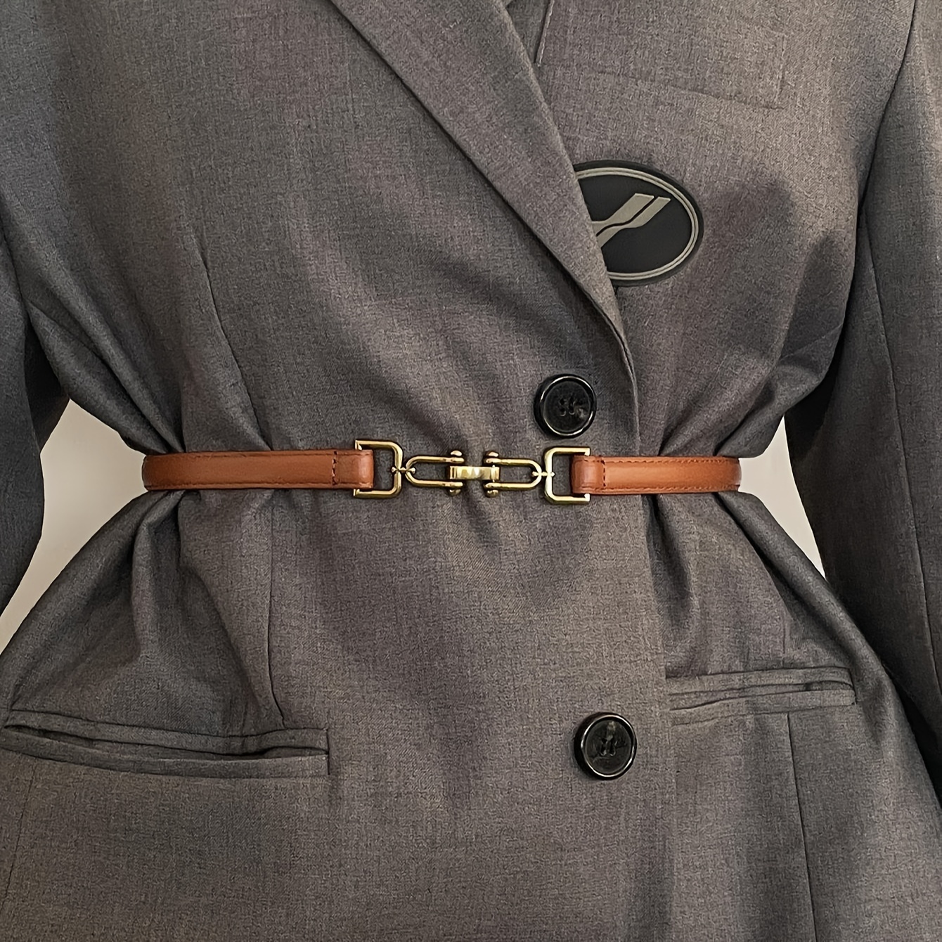 Fashionable Individual Waist Belt Women's New All-match Hook Belt