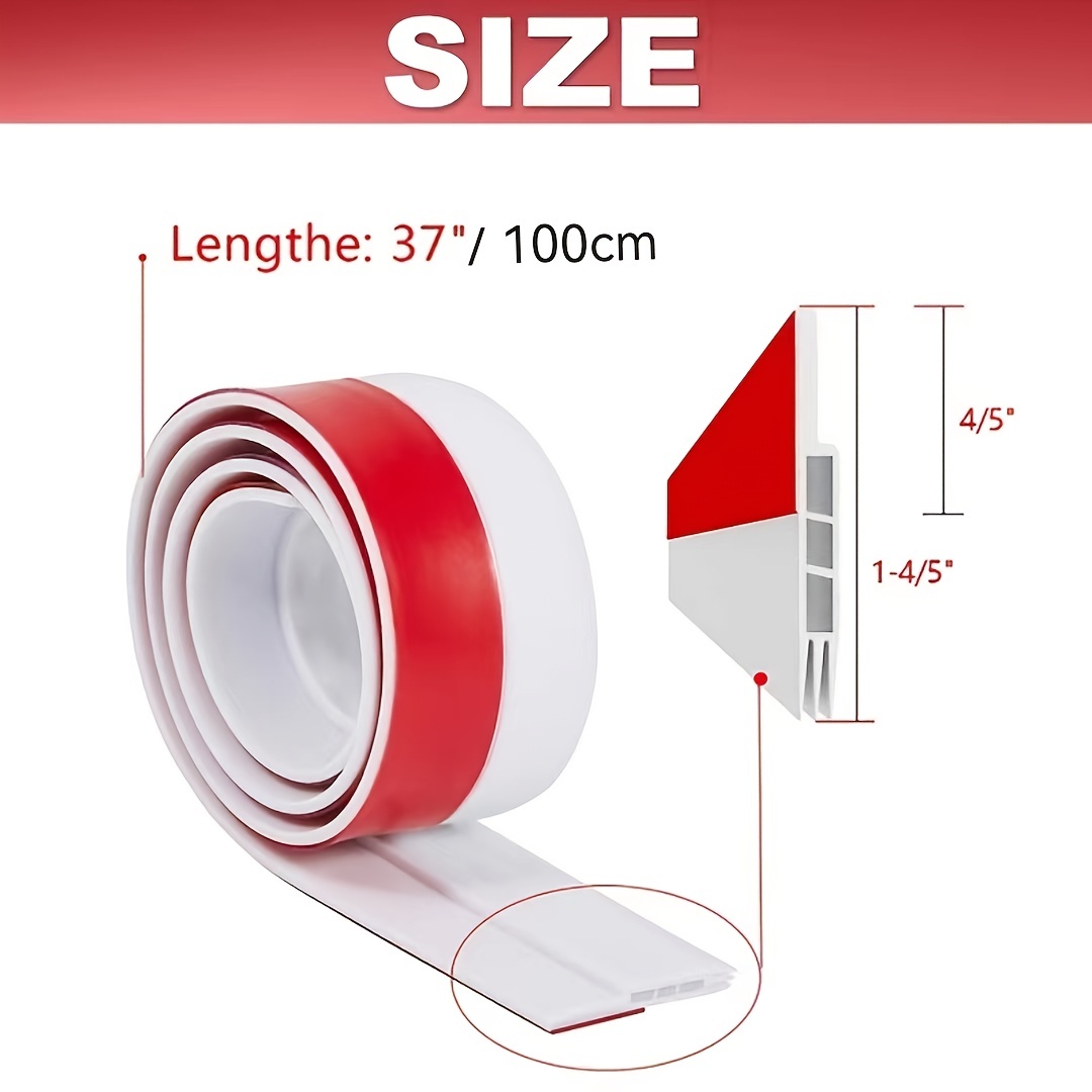 Door Draft Stopper Door Seal Exterior/interior Doors Temu