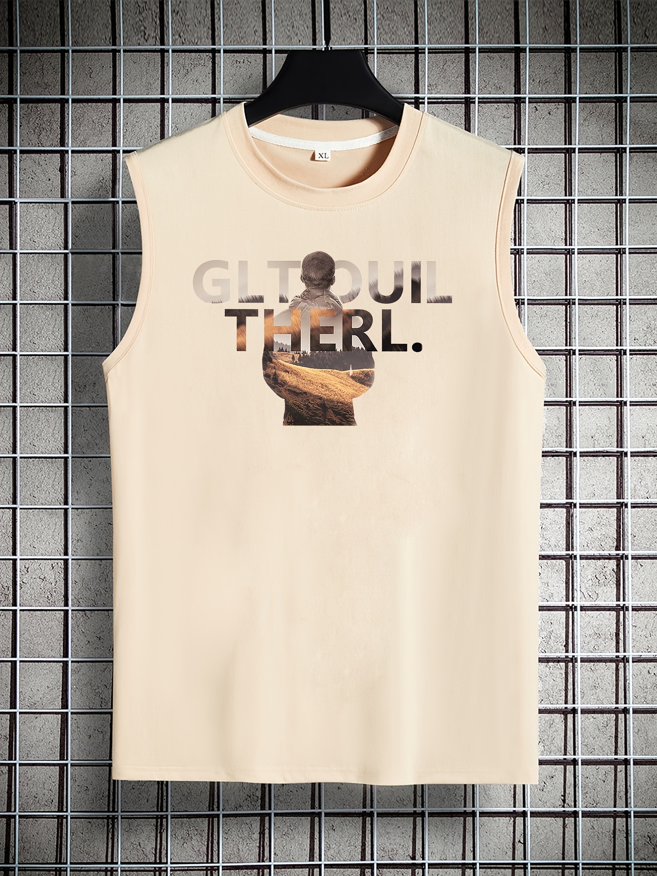 Men's Casual Oversized Tank Tops Fitness Training Sports - Temu