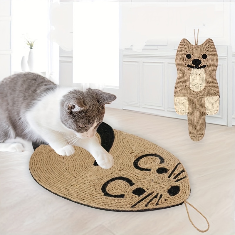 Cat best sale shaped scratcher