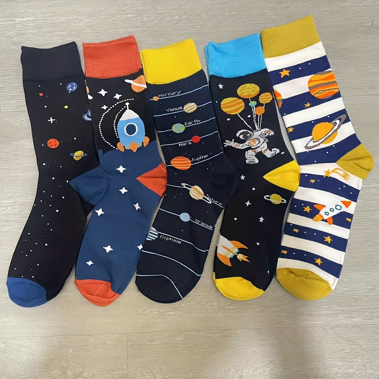 I Am NASA  Divertidos calcetines deportivos de algodón para niños