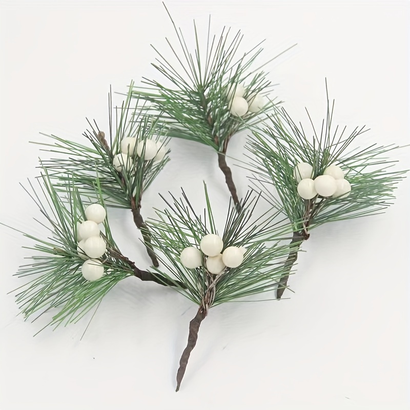 Simulation Christmas Branches Sticky Pine Cone Pine Needle Branches
