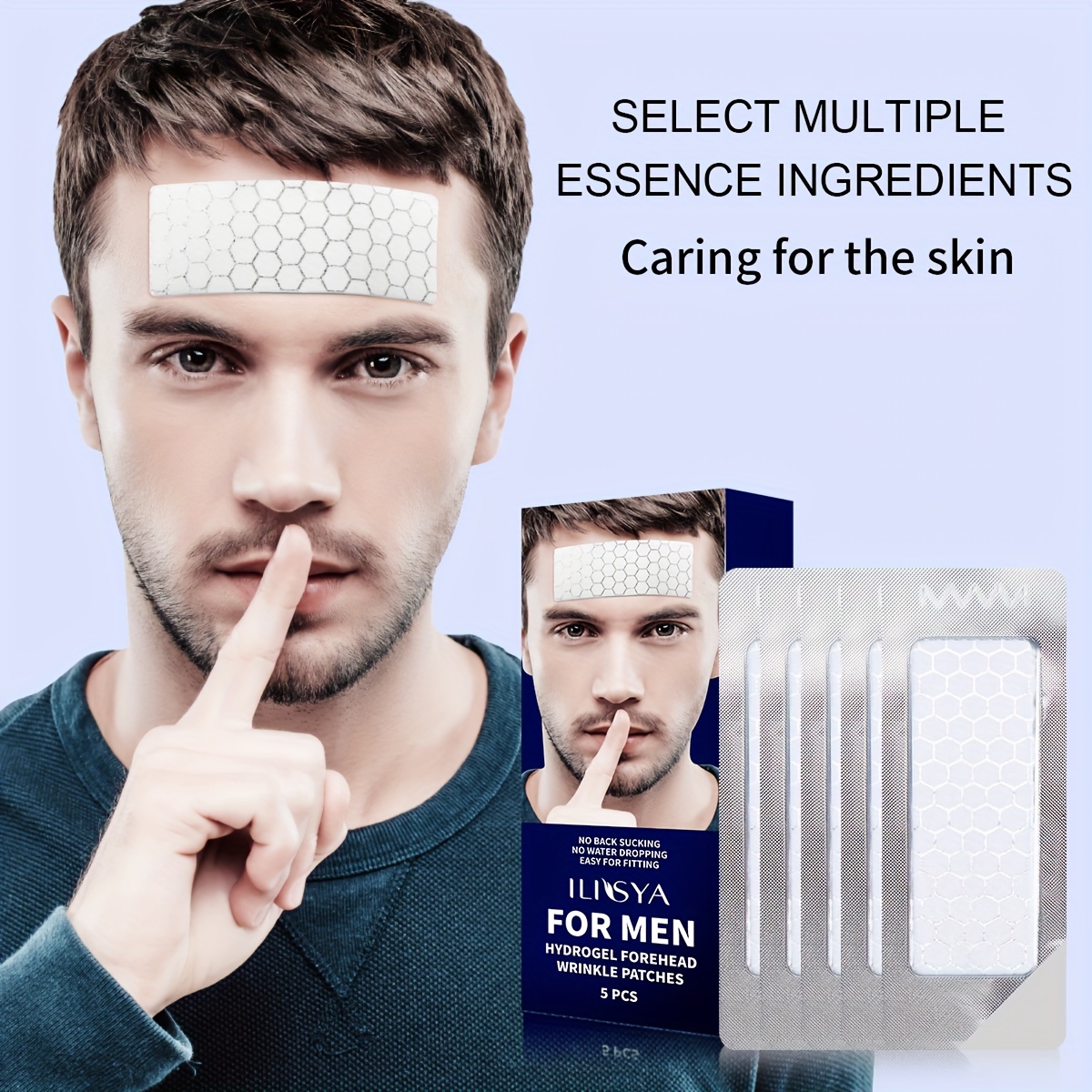 Men's Forehead Lifting Wrinkle Patch x5