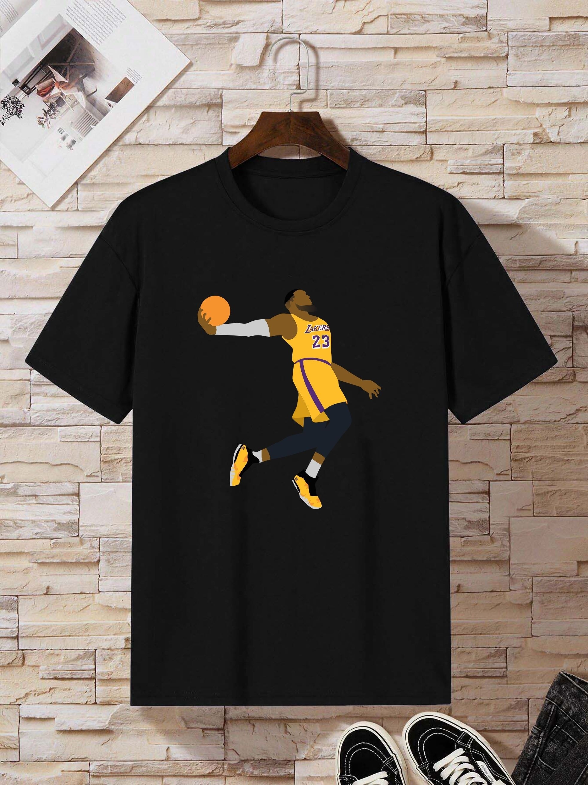 James Lakers #23 - Camisetas de baloncesto para hombre, estilo hip