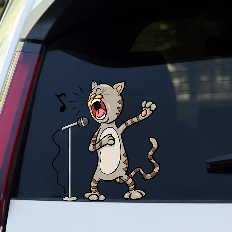 Witzige Auto cartoon anime aufkleber Auto glas stoßstange - Temu Austria