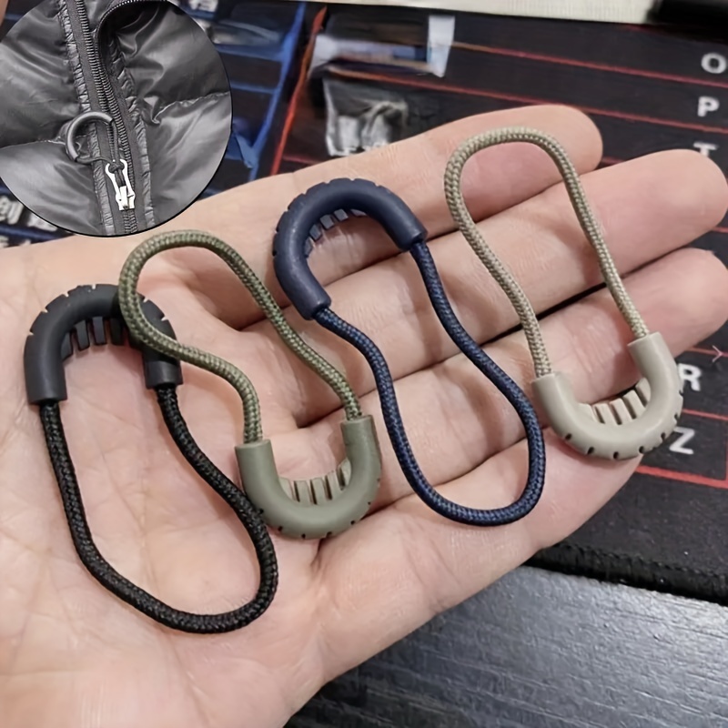 20 Pcs Dual Spring S Carabiner Zipper-Zipper Clips Anti Theft-Zipper Pull  Locks for Backpacks-Clip Theft Deterrent for Luggage Suitcase Camping-10PCS