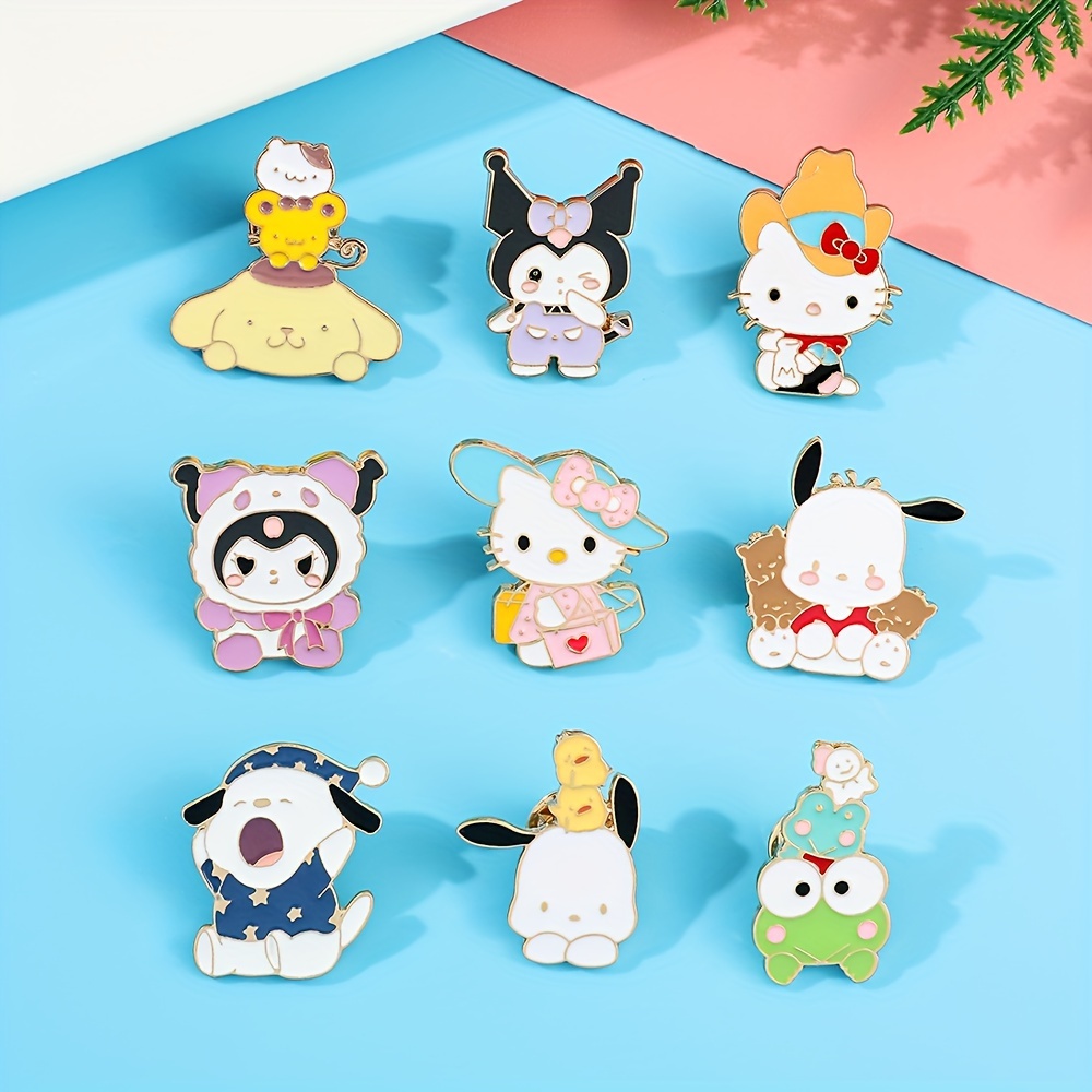 1pc Hello Kitty Lapel Pin for Girls, Anime Kawaii Hello Kitty Pin, Fashion Y2K Jewelry, Jewels Accessories 1, 1.49,Temu