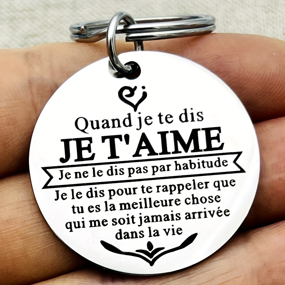 To My Love Keychain Gift For Boyfriends, Girlfriends, Husbands, Wives -  Temu Japan