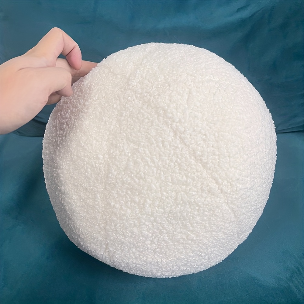 Nordic Style Spherical Velvet Cushion Sofa Pillow Floor - Temu