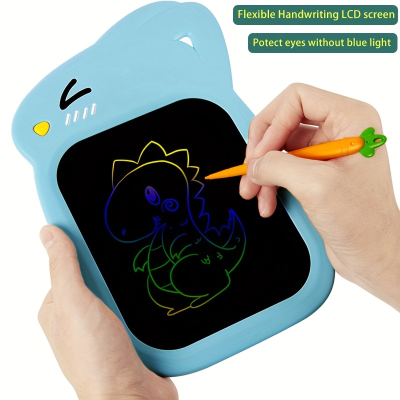 Lcd Writing Tablet For Kids Colorful Doodle Board Drawing - Temu