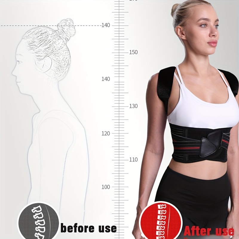 Adjustable Posture Correction Belt: Get Right Alignment - Temu