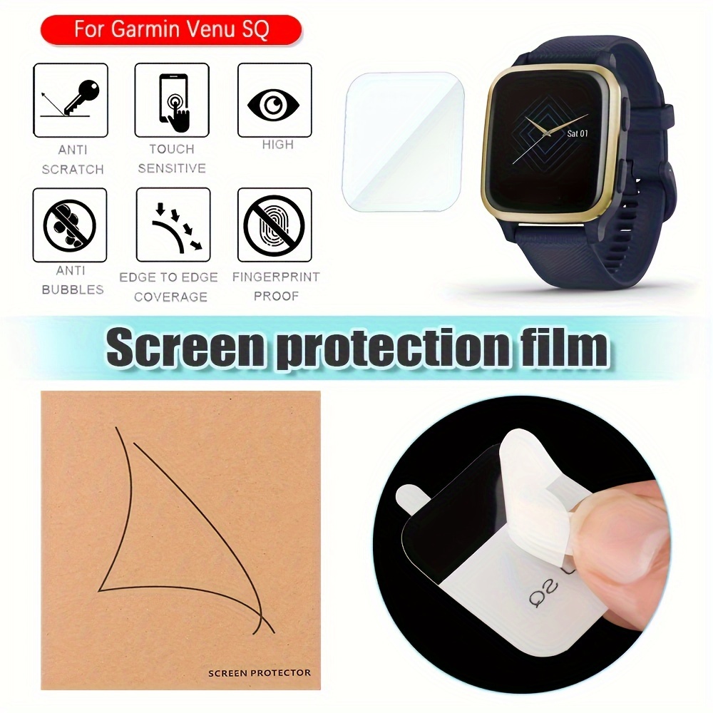 Full Cover HD Soft TPU Hydrogel Film Smartwatch Screen Protector