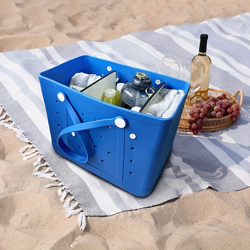 1pc Bogg Bag Divider Tray - Portable and Reusable Plastic Partition Board for Organizing Your Beach Bag