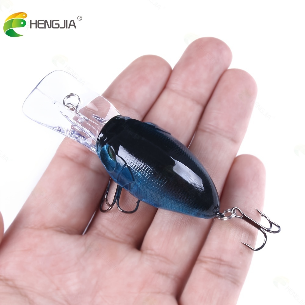 Crankbait Fishing Wobblers Catch Bass Pike Artificial Crank - Temu