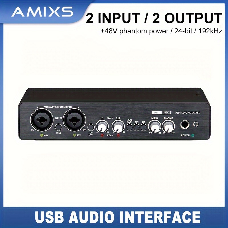 Tarjeta de sonido en vivo X50, tarjeta de sonido externa USB de doble canal  con puerto simple de conversación dual, compatible con modo de evasión