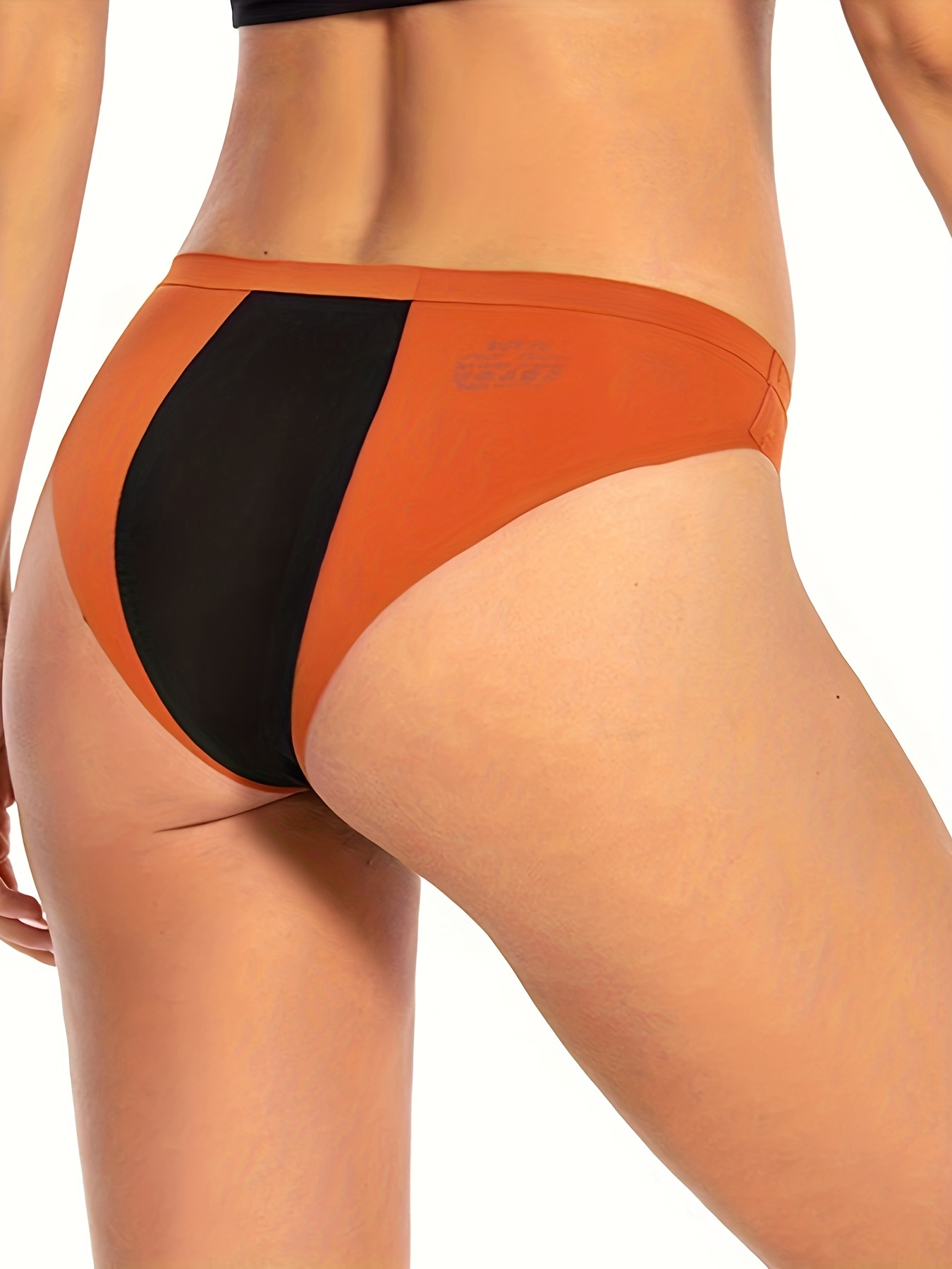 Plus Size Basic Panties Set Women's Plus Solid Leak proof - Temu