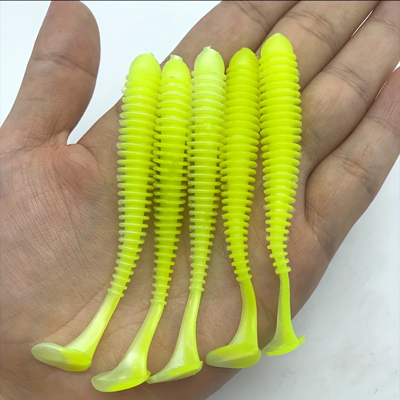 Artificial Simulation Thread Worm Lures, Elastic Bionic Soft